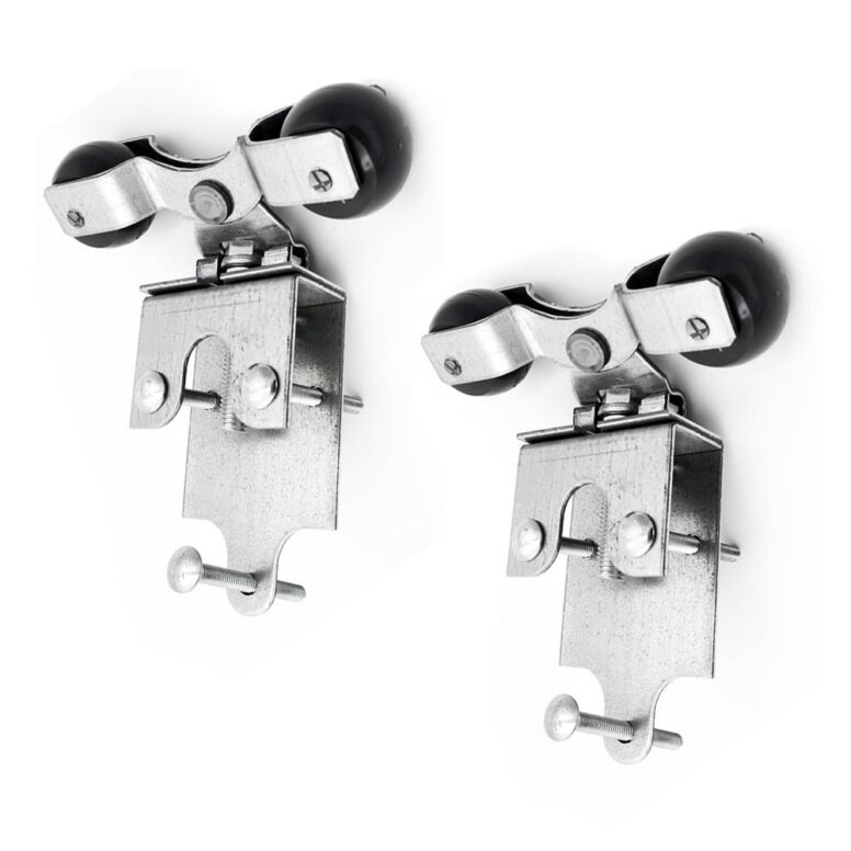 RTT90_30.jpg 90° Premium Track Trolley & Door Hanging Kit, 2-Pack, Galvanized