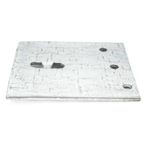 Premium Track Flush Top Mount Bracket, Galvalume