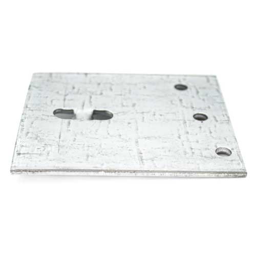 Premium Track Flush Top Mount Bracket, Galvalume