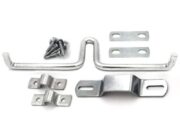 Slide Bolt Latch Kit, Zinc-Plated