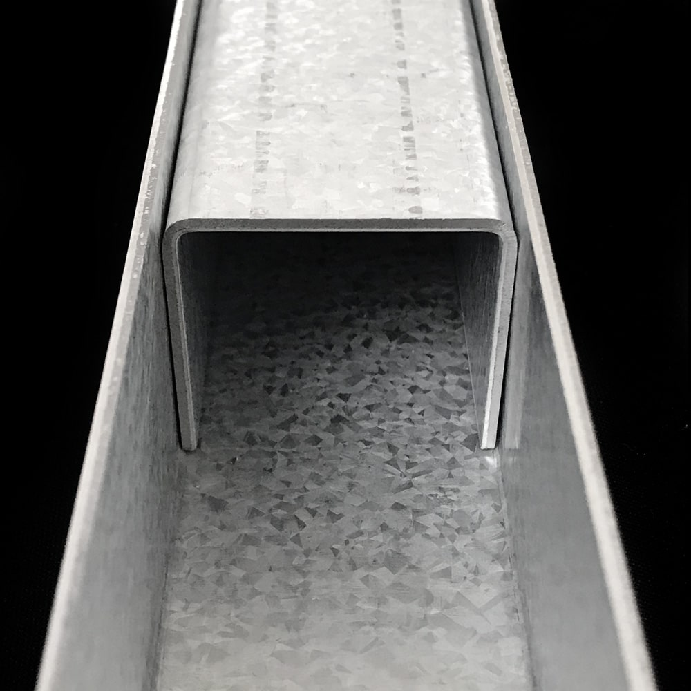 34" Stall Door Insert Channel