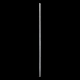 86-3/4" Stall Door Side Channel, Galvalume