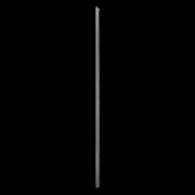 86-3/4" Stall Door Side Channel, Galvalume