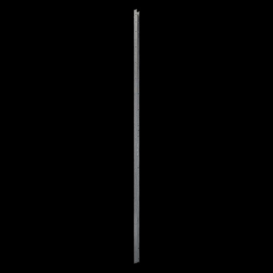86-3/4" Stall Door Side Channel, Galvalume