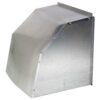 Shutter Fan Weather Hood, Galvanized