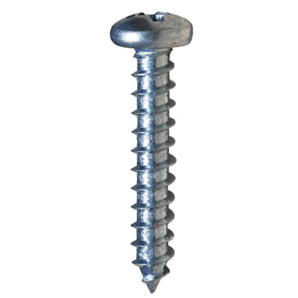 #12 x 1-1/4" Phillips Pan Head Stall Screws, 50-Pack
