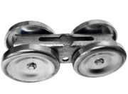 Square Track Trolley with 1/2" x 4" Bolt, Galvanized