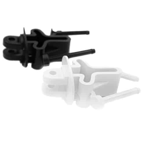 T-Post Pin-Lock Insulators, 25-Pack