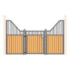 Tuscany Stall Front with Full Grillwork