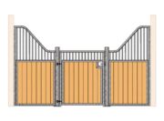 Tuscany Stall Front with Full Grillwork