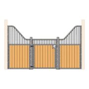 Tuscany Stall Front with Full Grillwork