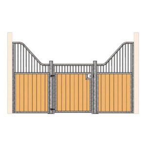 Tuscany Stall Front with Full Grillwork