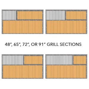 Tuscany Stall Privacy Partition