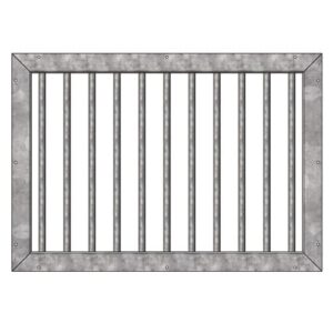 Welded Grilled Window