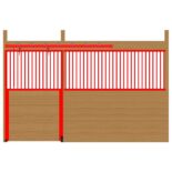 Cambridge Premium Track Door Hardware Kit