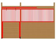 Cambridge Premium Track Door Hardware Kit