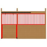 Cambridge Premium Track & Door Hardware Kit