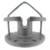 rope tightener on white background. front view