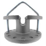 rope tightener on white background. front view