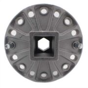 rope tightener on white background. bottom view