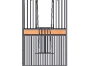 grated stall door