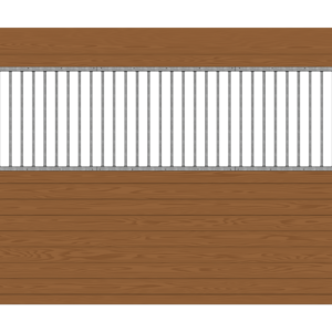 Derby Stall Partition Kit with Full Width Grill