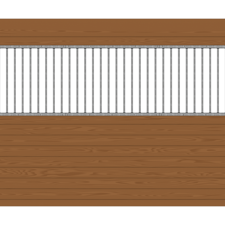 derby-12ft-partition-galvanized-grilled
