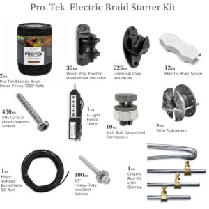 Pro-Tek Electric Braid Starter Kit
