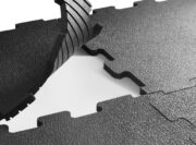 Heavy duty interlocking rubber mats for horse stalls