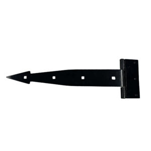 16" Heavy-Duty Hinge, Powder Coated Black