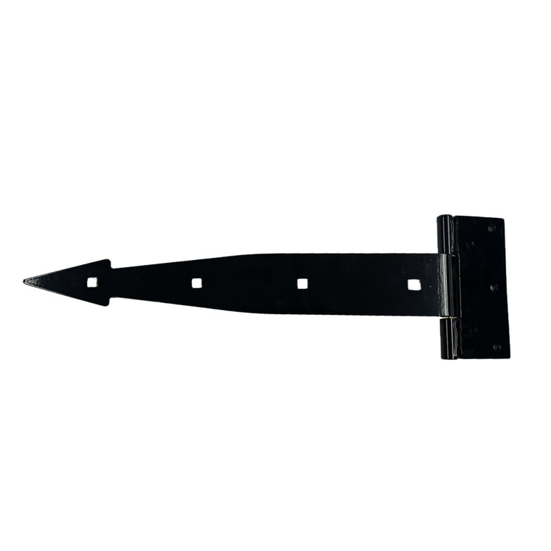 hinge16_02 16" Heavy-Duty Hinge, Powder Coated Black
