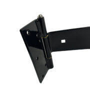 16" Heavy-Duty Hinge, Powder Coated Black