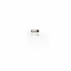1/4" x 1/4" Tubing Union Fitting, Nickel-Plated