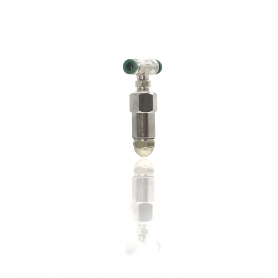 1/4" Tee Nozzle Assembly Quickfit, Nickel-Plated
