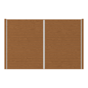 Oxford Stall Partition Kit - Solid-No Grill