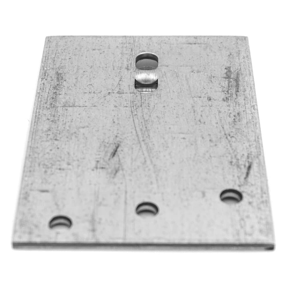 Premium Track 1" Extended Top Mount Bracket, Galvalume